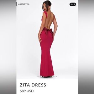 Tiger Mist Zita Maxi Dress in Red size M. New with tags!